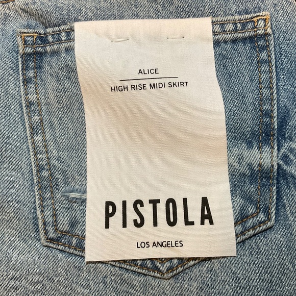 NWT, Pistola Alice Midi Skirt, Size 24, Portrait Vintage Color - Picture 6 of 10